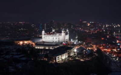 bratislava castle at night / source: Bratislava Tourist Board